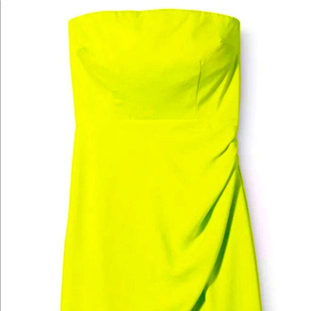Target CUSHNIE NWT Dress Lime Green Slip Midi